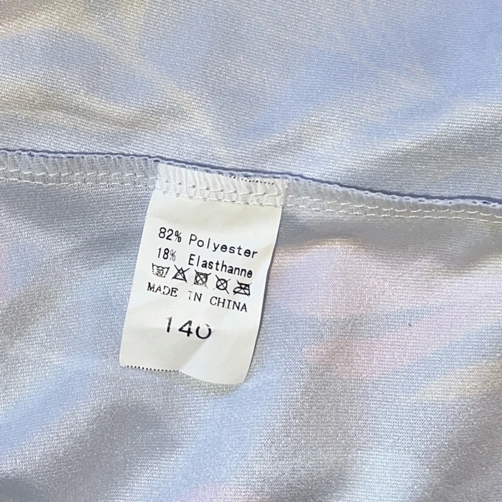 Girls leotard multicolored floral print size 140